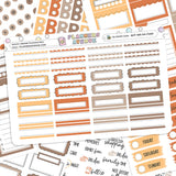 Autumn Lake Functional Sticker Kit