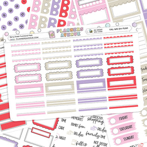 Berry Sweet Functional Sticker Kit