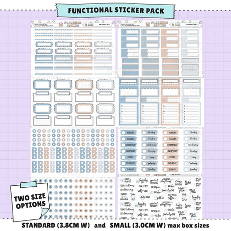 Bookish Functional Sticker Kit