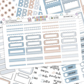 Bookish Functional Sticker Kit