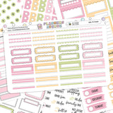 Cherry Blossoms Functional Sticker Kit