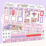 Berry Sweet Hobonichi Weeks Sticker Foiled Kit (PURPLE FOIL)