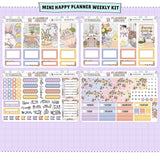 Easter Day Happy Planner Weekly Sticker Foiled Kit (GOLD FOIL)