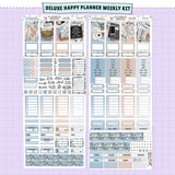 Bookish Happy Planner Weekly Sticker Kit no foil