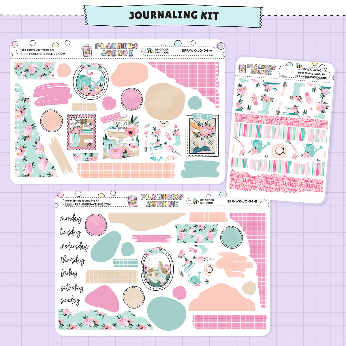Journaling Sticker Kit Subscription