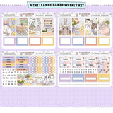 Easter Day Leanne Baker Weekly Sticker Foiled Kit (GOLD FOIL)