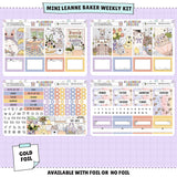 Easter Day Leanne Baker Weekly Sticker Foiled Kit (GOLD FOIL)