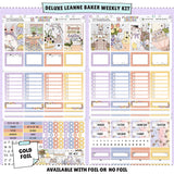 Easter Day Leanne Baker Weekly Sticker Foiled Kit (GOLD FOIL)