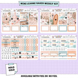 Pink Sands Leanne Baker Mini Weekly Sticker Foiled Kit 