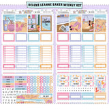 Seaside Leanne Baker Weekly Sticker Foiled Kit (HOLO SILVER FOIL)