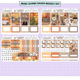 Autumn Lake Leanne Baker Weekly Sticker Foiled Kit (ROSE GOLD FOIL)