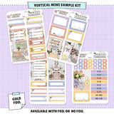 Easter Day Mini Sampler Weekly Sticker Foil Kit (GOLD FOIL)