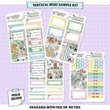 Sugar Bunny Mini Sampler Weekly Sticker Foil Kit (HOLO SILVER FOIL)