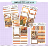 Autumn Lake Mini Sampler Weekly Sticker Foil Kit (ROSE GOLD FOIL)