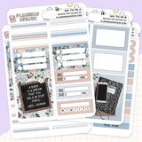 Bookish Mini Sampler Weekly Sticker Foil Kit (SILVER FOIL)