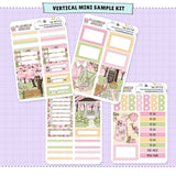 Cherry Blossoms Mini Sampler Weekly Sticker Foil Kit (GOLD FOIL)