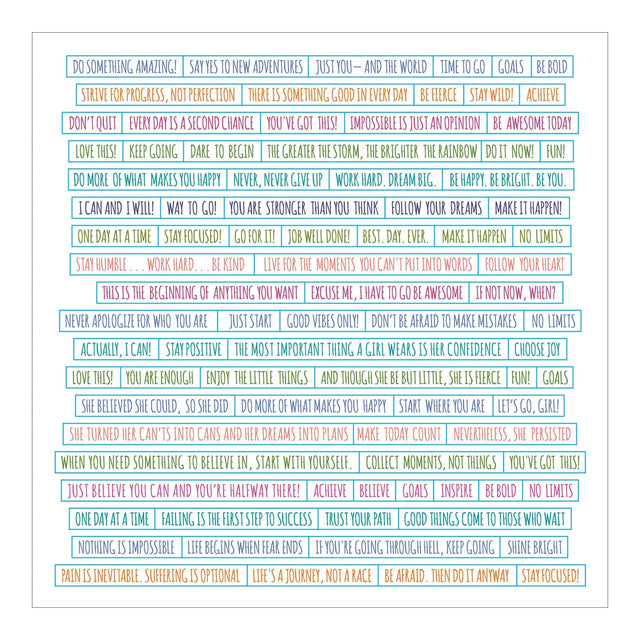 Whatever You Say Words Phrases Sticker Book - Over 1,200 Stickers