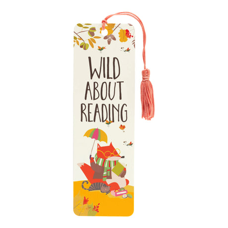 Wild About Reading Bookmark