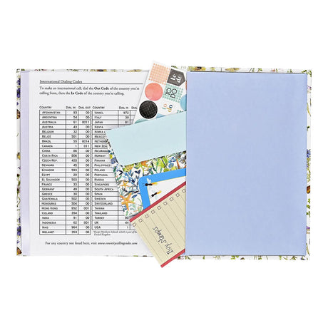 Wildflower Garden Large Address Book