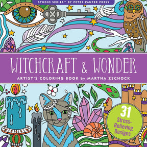 Witchcraft & Wonder Artist's Colouring Book