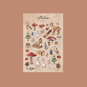 Woodland Sticker Sheet