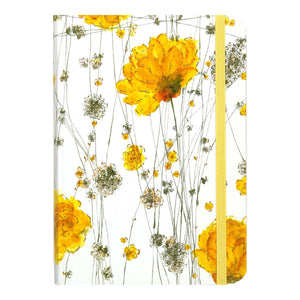 Yellow Flowers Journal Notebook