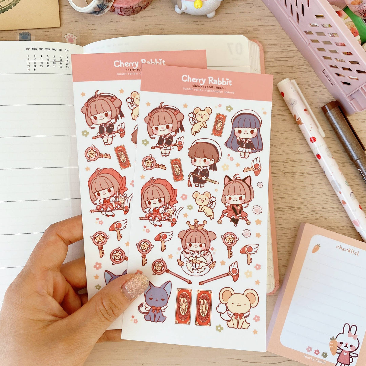 Cardcaptor Sakura Washi Stickers by Cherry Rabbit