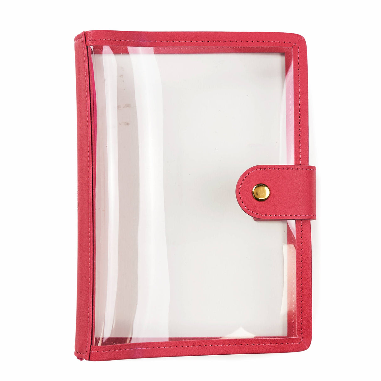 Erin Condren Fuschia Petite Planner Clear Folio