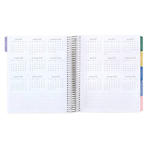 Erin Condren LifePlanner: Year-at-a-glance calendar spread