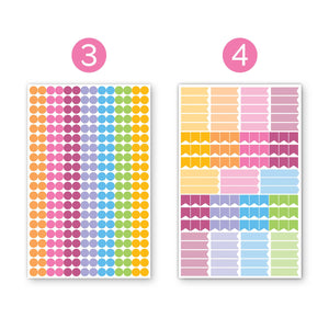 Colour Coding Stickers - Bloom Daily Planners