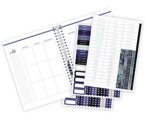 Undated Sun Moon Celestial Planner