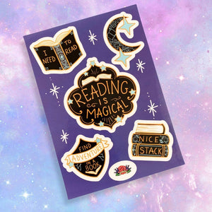 Reading Is Magical Sticker Sheet