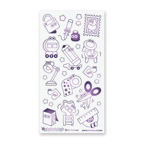 STICKII Googly-Eyed Supplies Sticker Sheet