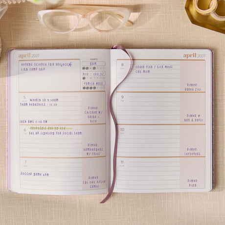 Erin Condren LifePlanner: Open horizontal weekly planning spread