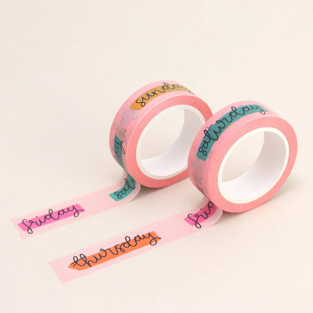 Washi Tape - Colourful Days