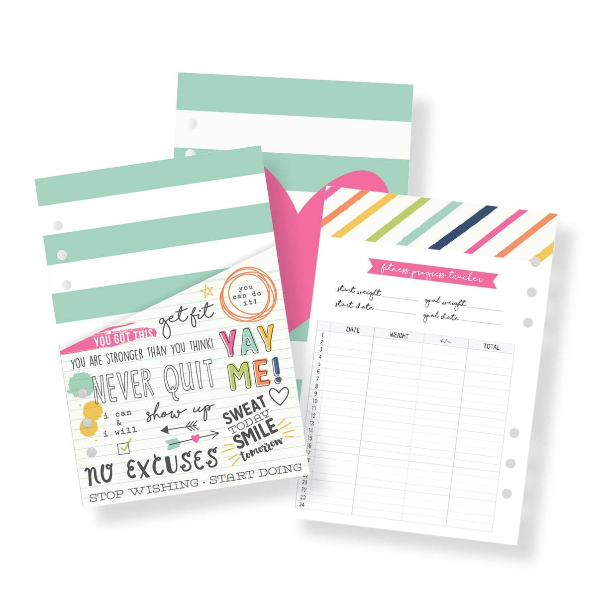 Carpe Diem Fitness A5 Planner 