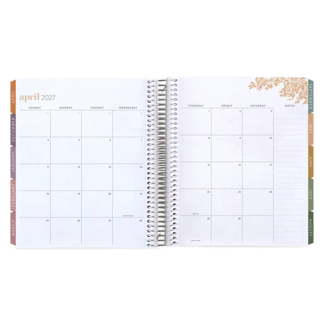 Erin Condren LifePlanner: Two-page monthly calendar spread