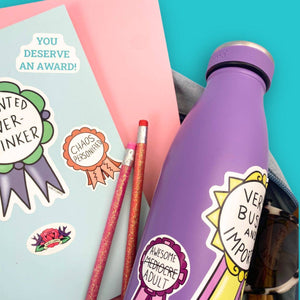 You Deserve An Award Sticker Sheet