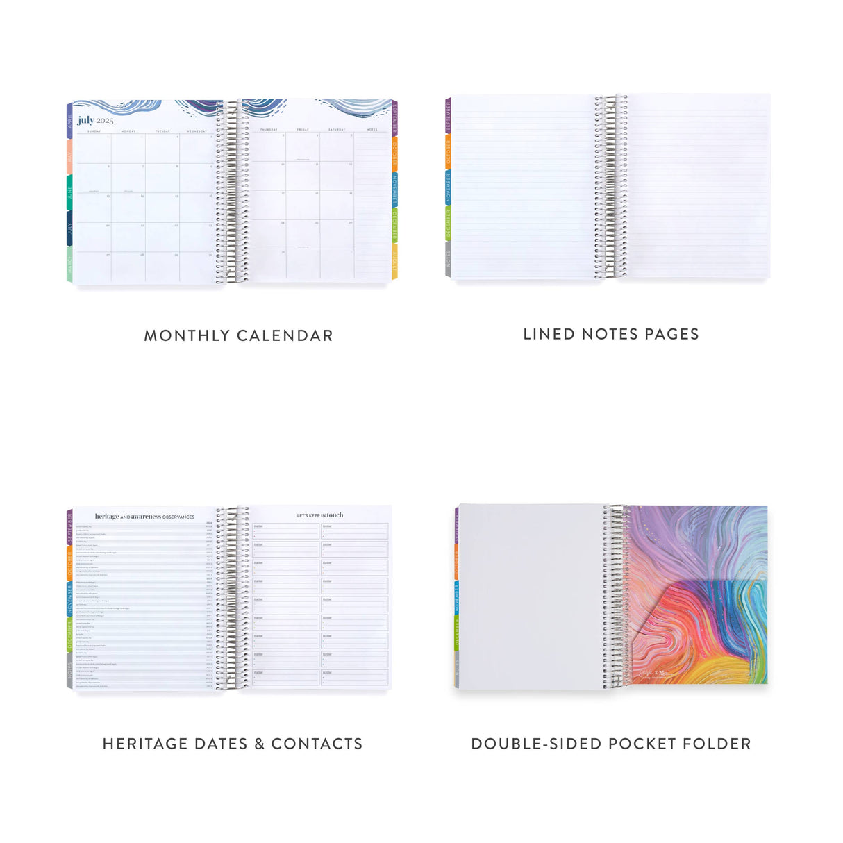 Erin Condren 7x9  Evolve Life Planner - Vertical Dated Jul 2024 Jun 2025