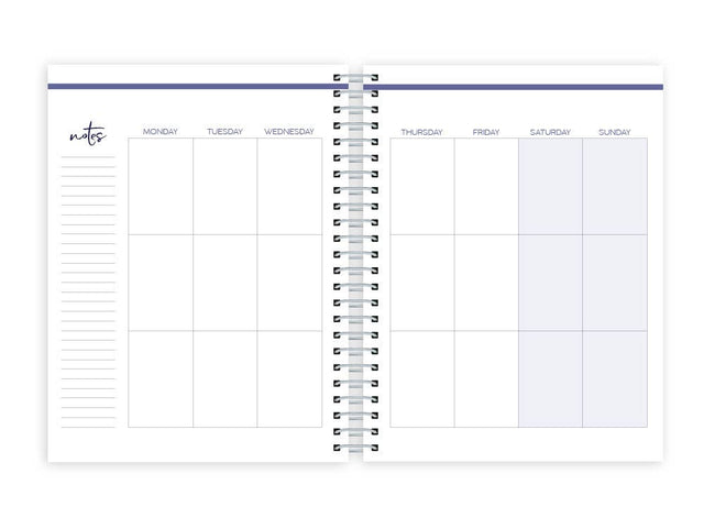 Undated Sun Moon Celestial Planner
