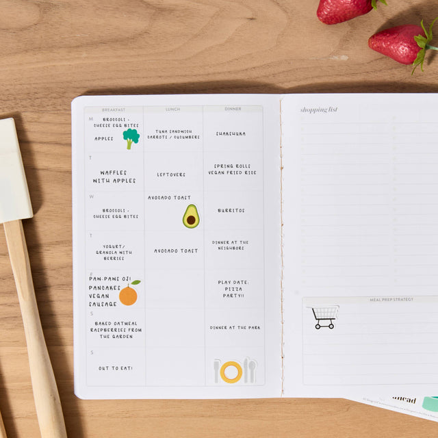 Erin Condren Meal Planner Petite Planner - Parquet
