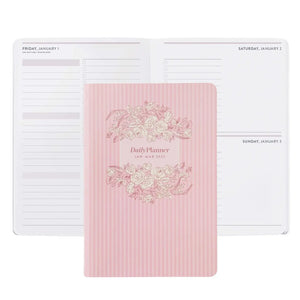 Erin Condren Q1 2027 Daily Petite Planner: Quarterly planner cover shown with open daily pages