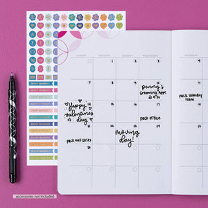 Erin Condren Monthly Petite Planner - Undated