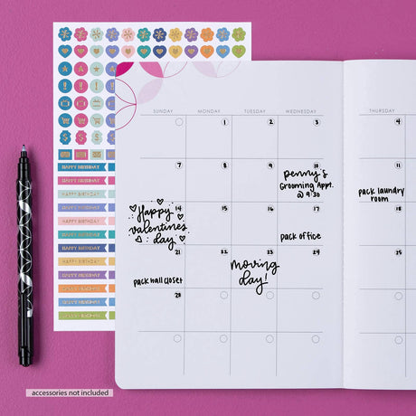 Erin Condren Monthly Petite Planner - Undated