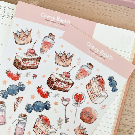 Sweetland Stickers by Cherry Rabbit