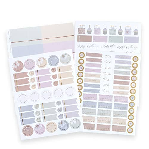 Erin Condren Wildflowers Assorted Sticker Pack