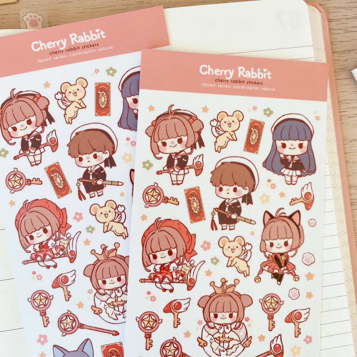 Cardcaptor Sakura Washi Stickers by Cherry Rabbit