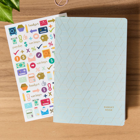 Erin Condren Budget Book Petite Planner - Minimal Hexagon