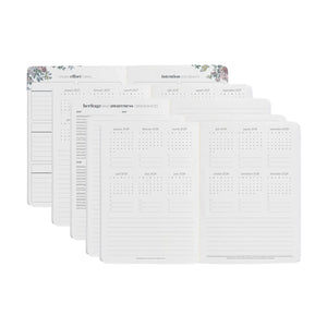 Erin Condren LifePlanner: Overview of several Softbound LifePlanner interior layouts