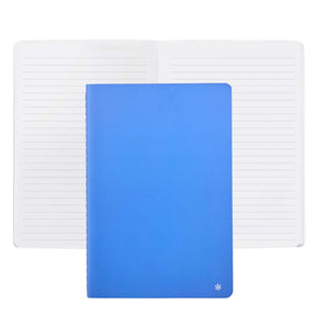 Erin Condren Royal Blue Lined Petite Journal: Royal Blue cover shown with open lined pages